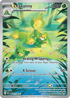 Leavanny Pokemon card from White Flare, card number 89