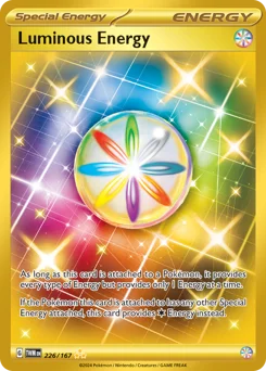 Luminous Energy Pokemon card from Twilight Masquerade, card number 226