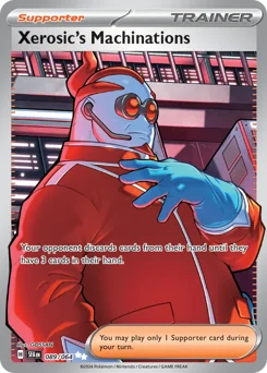 Xerosic's Machinations Pokemon card from Shrouded Fable, card number 89