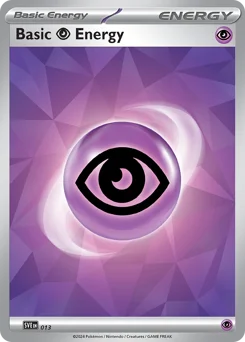 Basic Psychic Energy Pokemon card from Scarlet & Violet Energies, card number 13