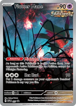 Flutter Mane Pokemon card from Scarlet & Violet Black Star Promos, card number 97