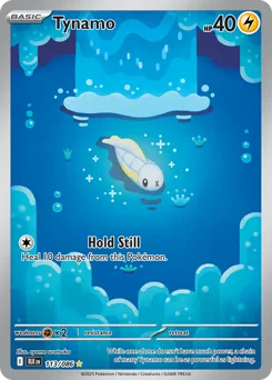 Tynamo Pokemon card from Black Bolt, card number 113